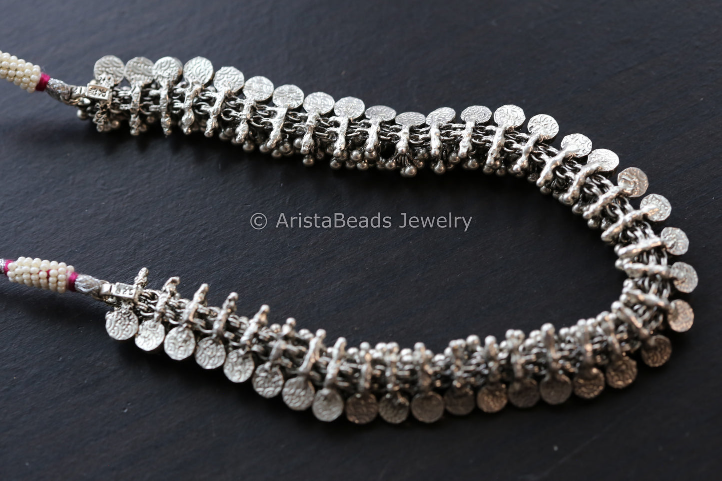 Sterling Silver Kemp Stone Necklace