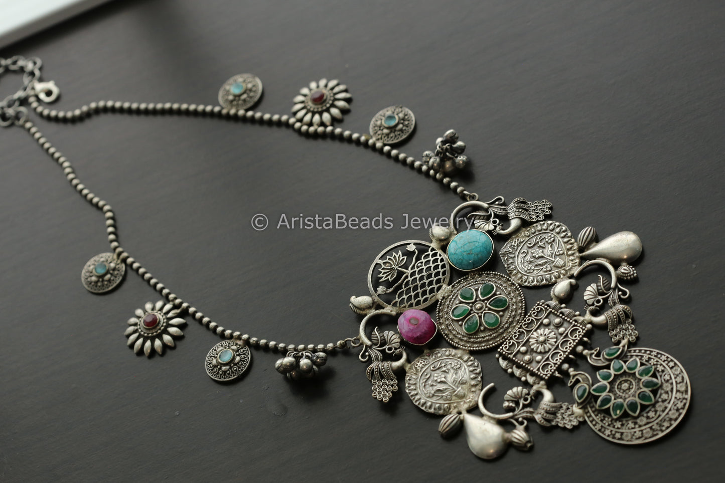 Extra Large Fusion Pendant Necklace