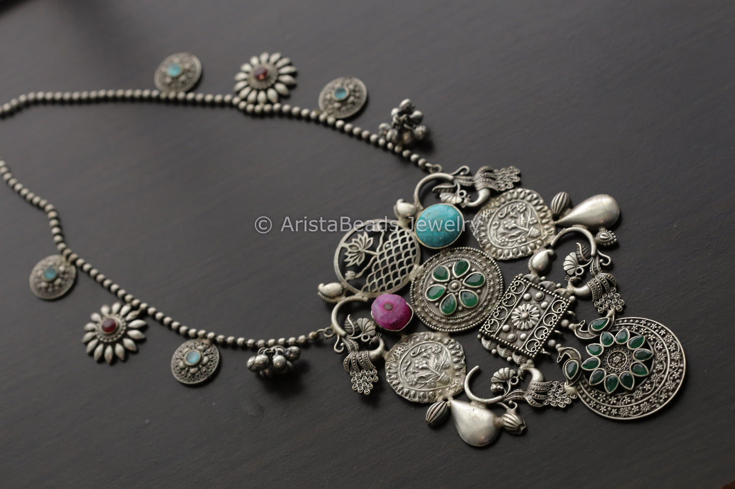 Extra Large Fusion Pendant Necklace