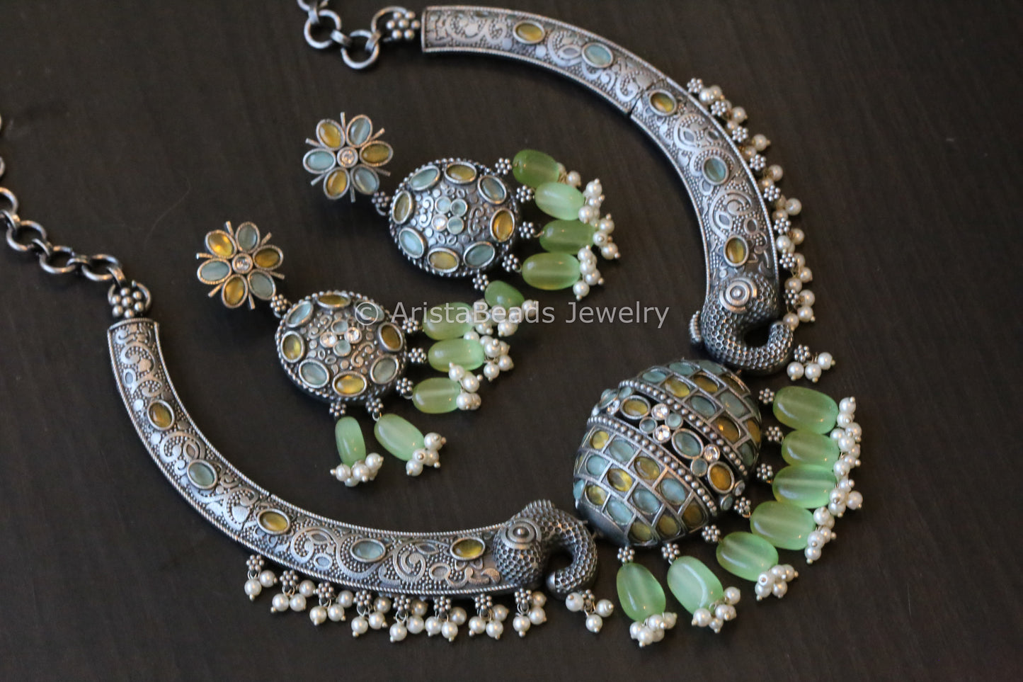 Yellow & Mint Hasli Set