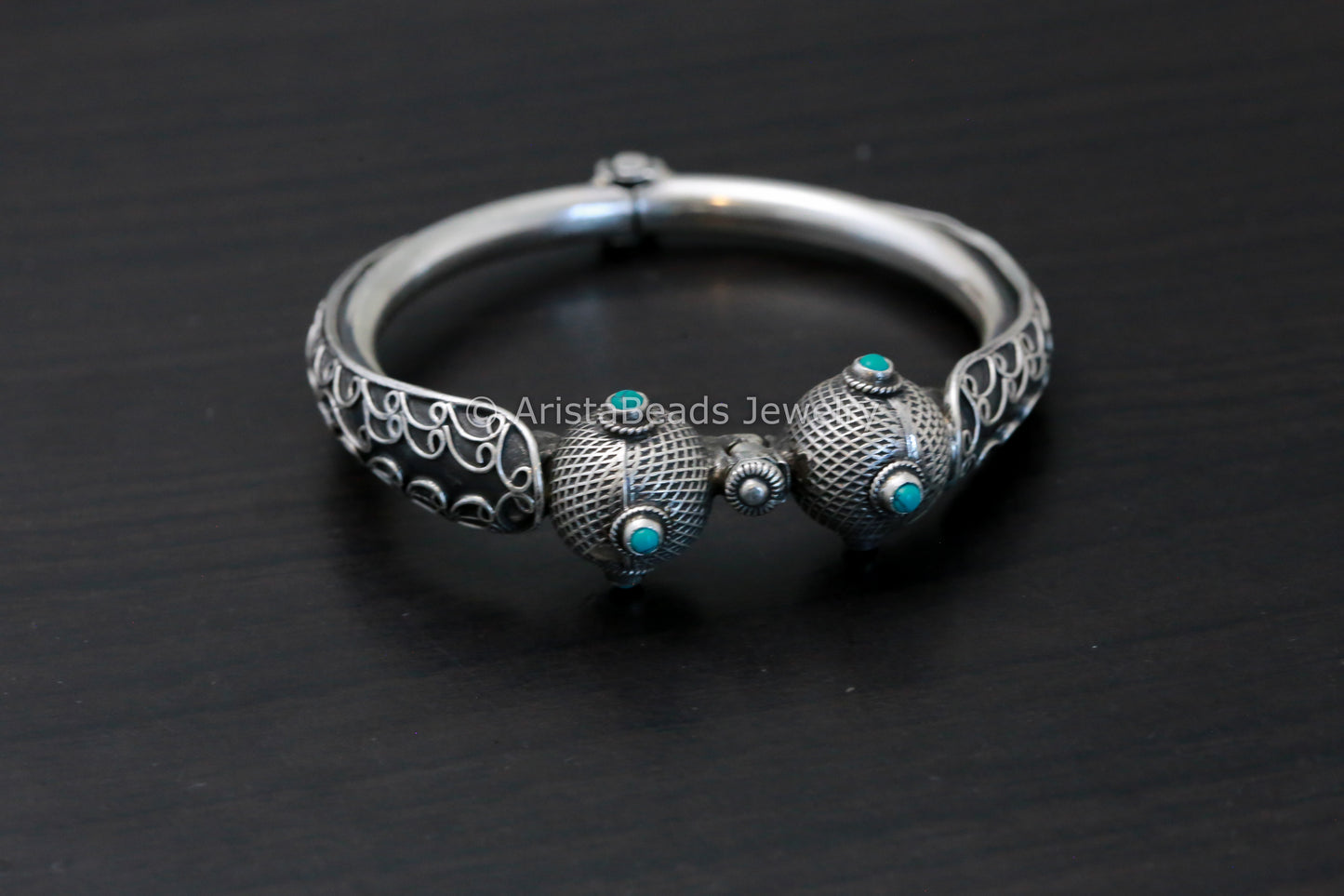 925 Sterling Silver Turquoise Bangle