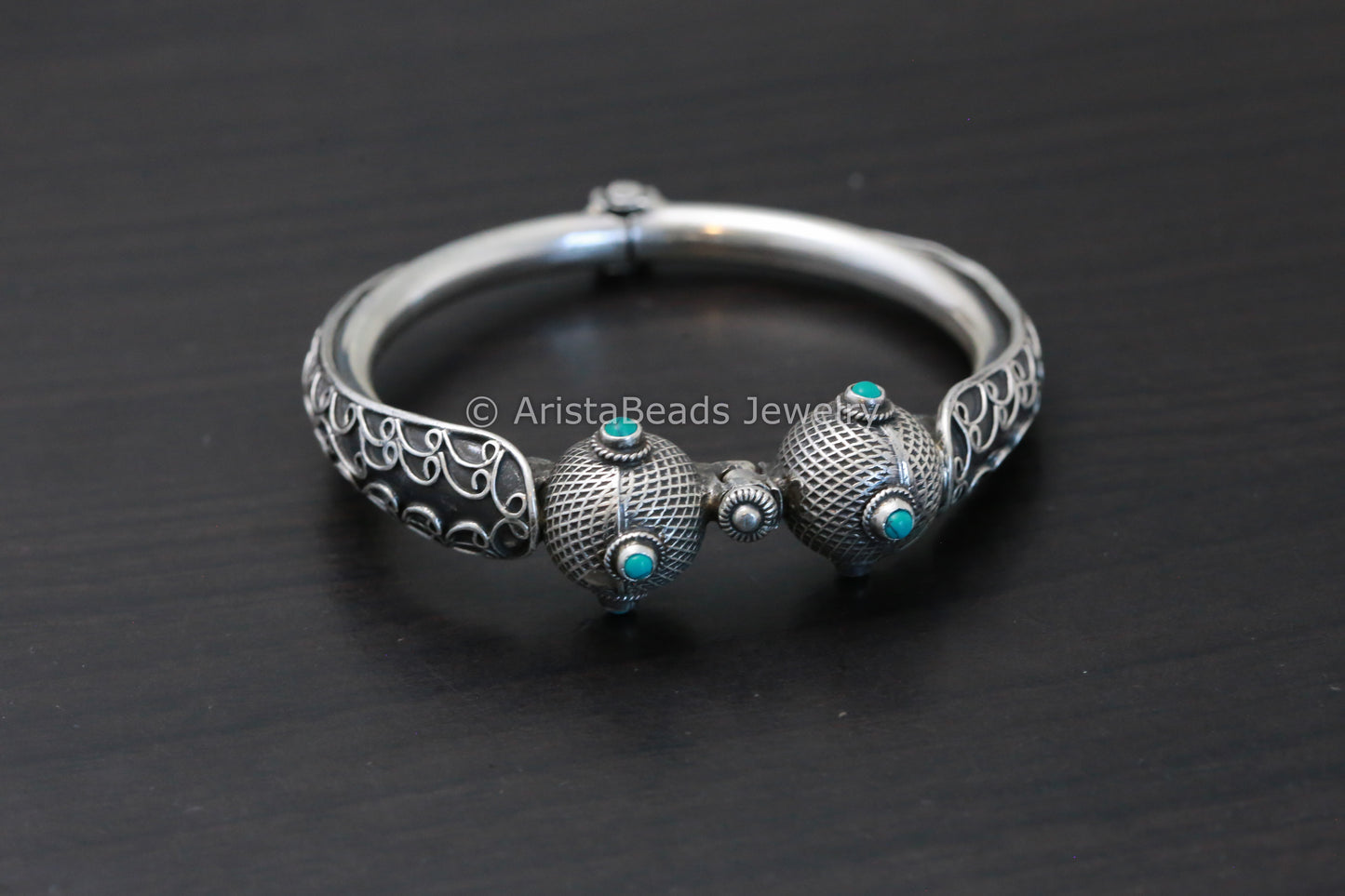 925 Sterling Silver Turquoise Bangle