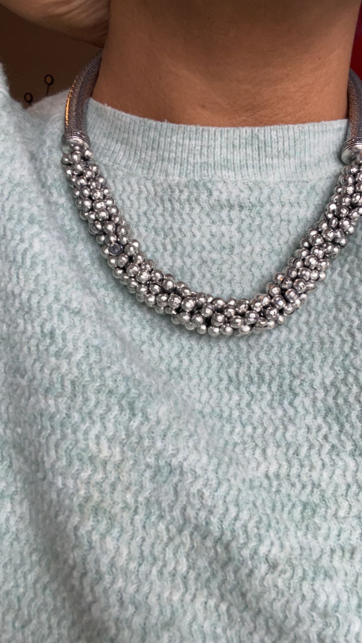 Ghungroo Hasli Necklace