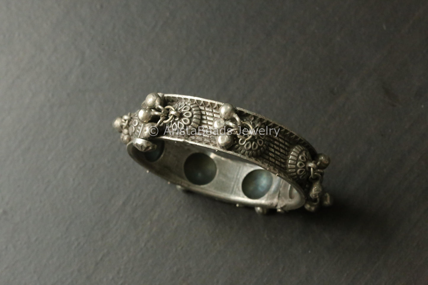 Silver Look Ghungroo Bangle