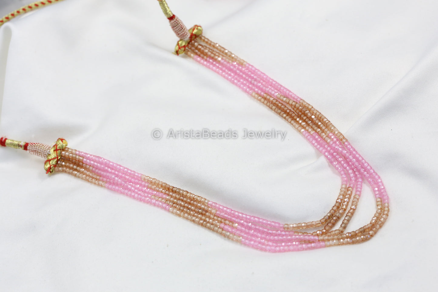5 Strand Hydro Bead Necklace - Color 8