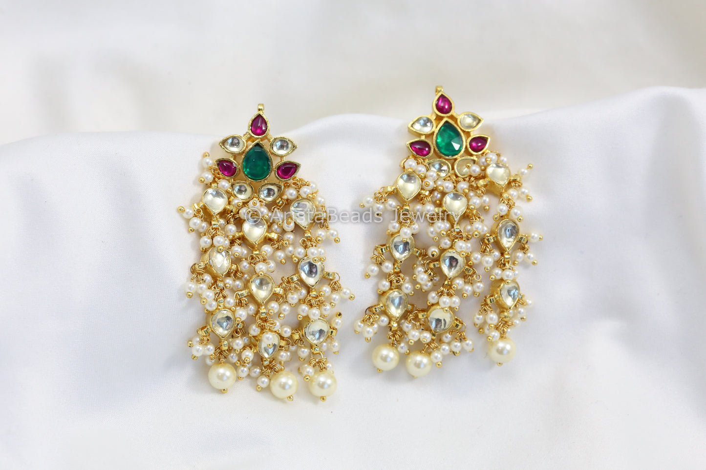 Pachi Kundan Earrings