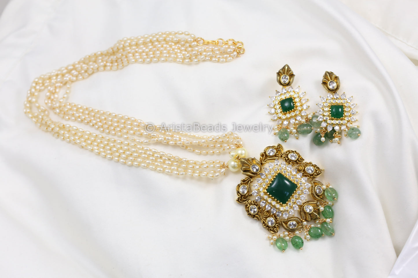 Long Kemp Pendant Set