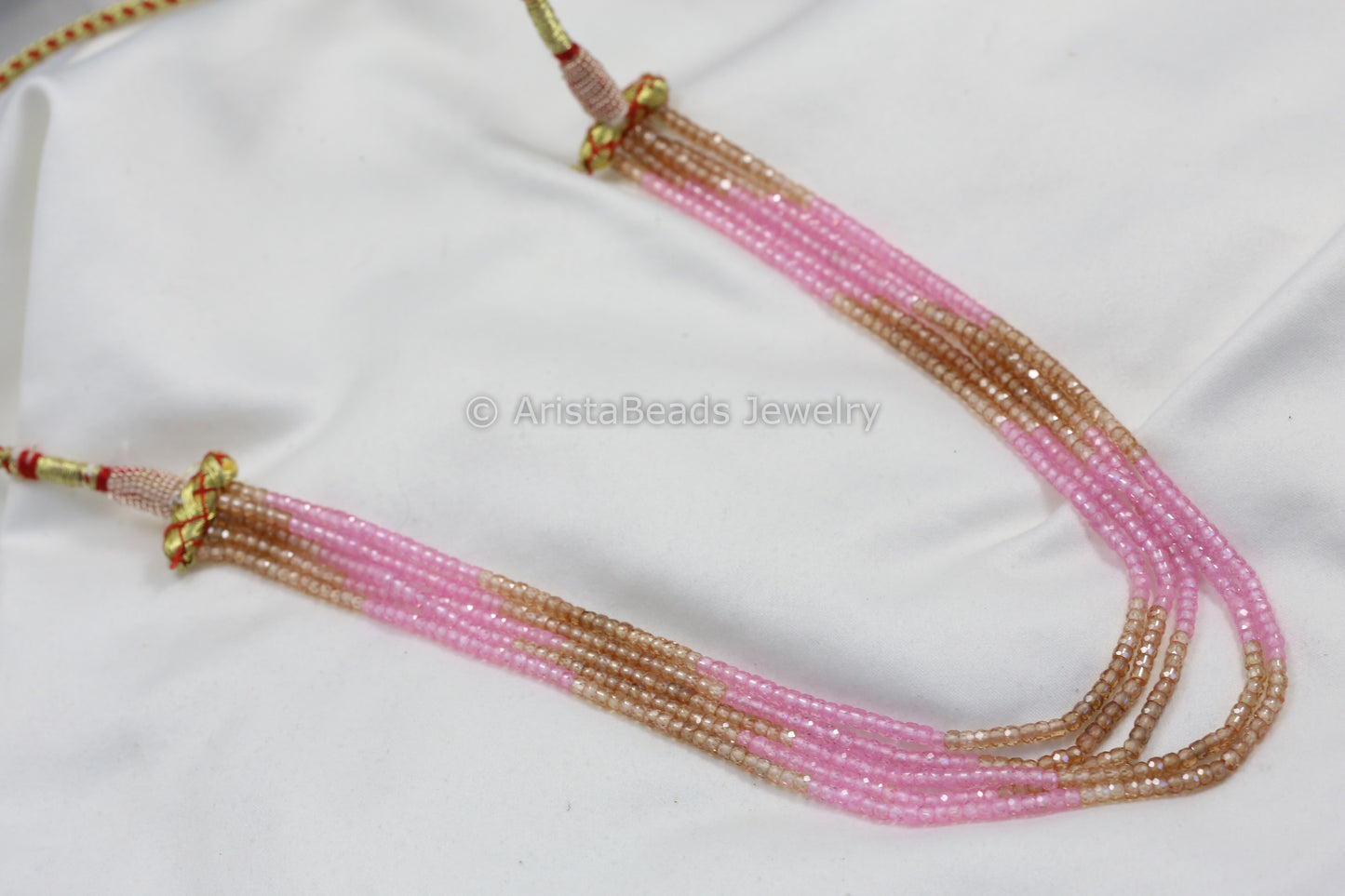5 Strand Hydro Bead Necklace - Color 8