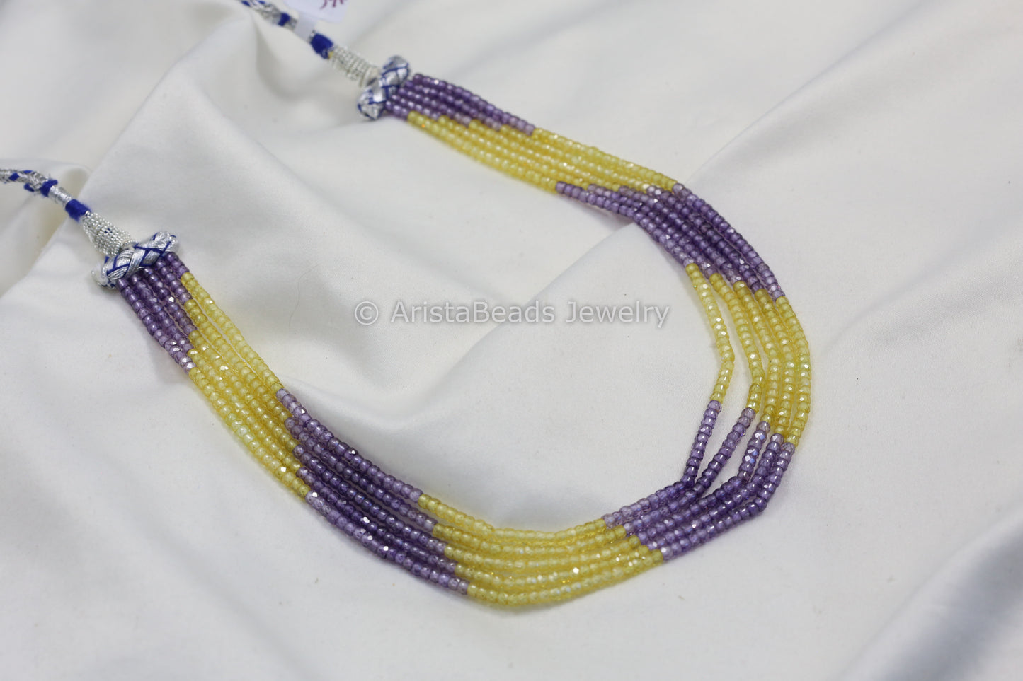 5 Strand Hydro Bead Necklace - Color 5