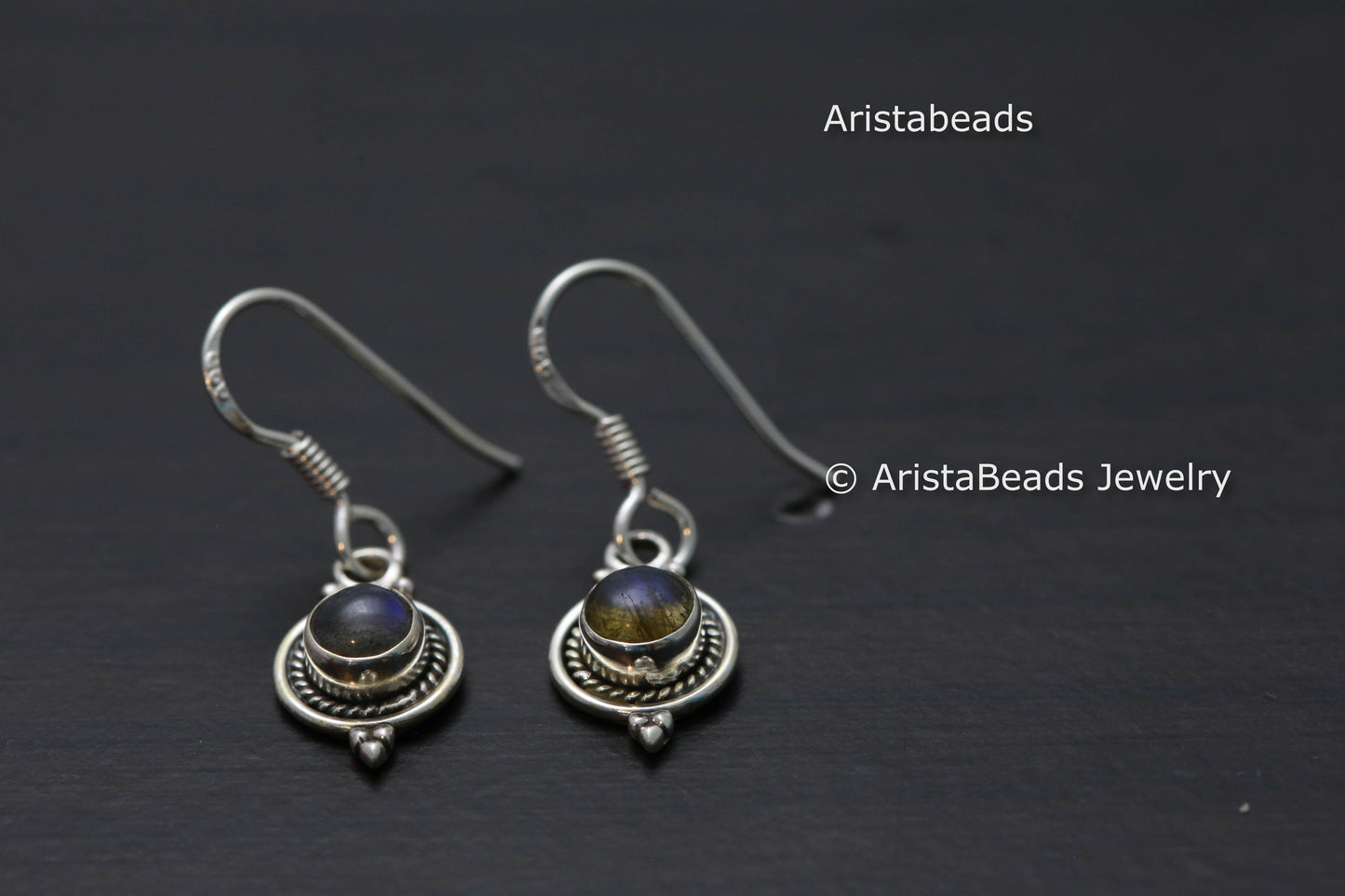 Rawa Work 925 Labradorite Drops