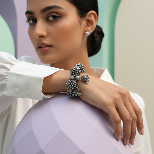 2in1  Bracelet Juda Hair Accessary (Adjustable)