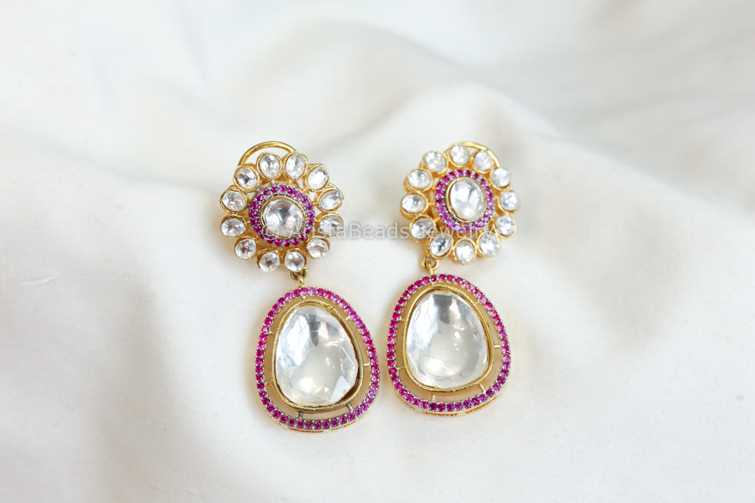 Kundan Polki Earrings