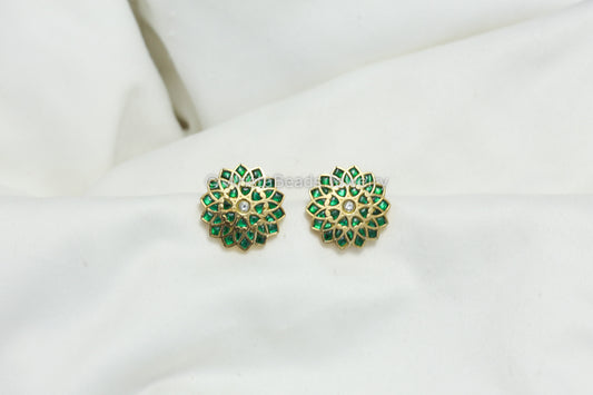 Jadau Green Studs