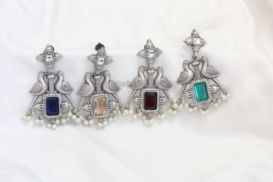 Silver Replica Earrings (Colors Available)