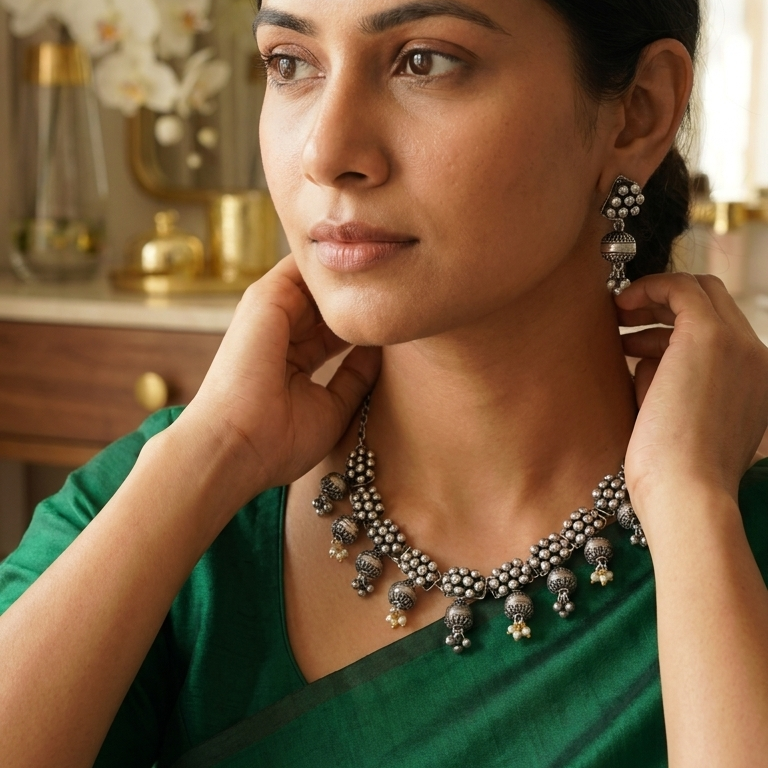 Rohini Ghoongru Necklace Set