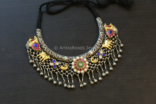 Designer Hasli Necklace Set - Style 3