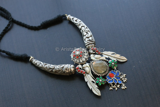 Designer Carved Hasli Necklace