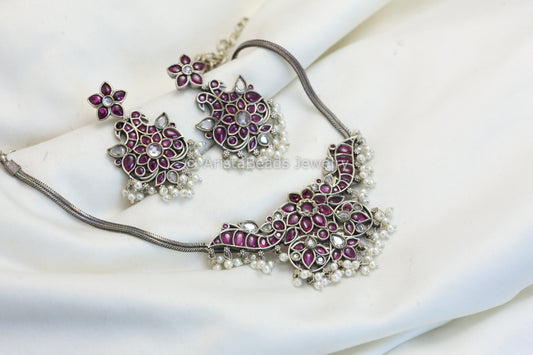 Silver Replica Kemp Necklace Set