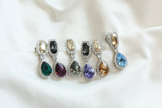 Dainty Swarovski Austrian Crystal Earrings
