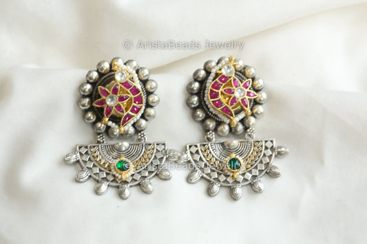 Ruby Dual Tone Chandbaali