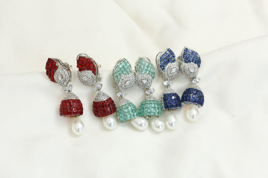 Cute Invisible Setting Jhumka