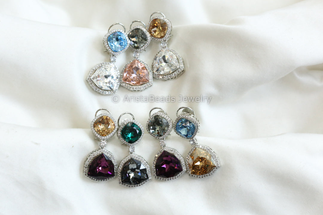 Austrian Swarovski Crystal Earrings