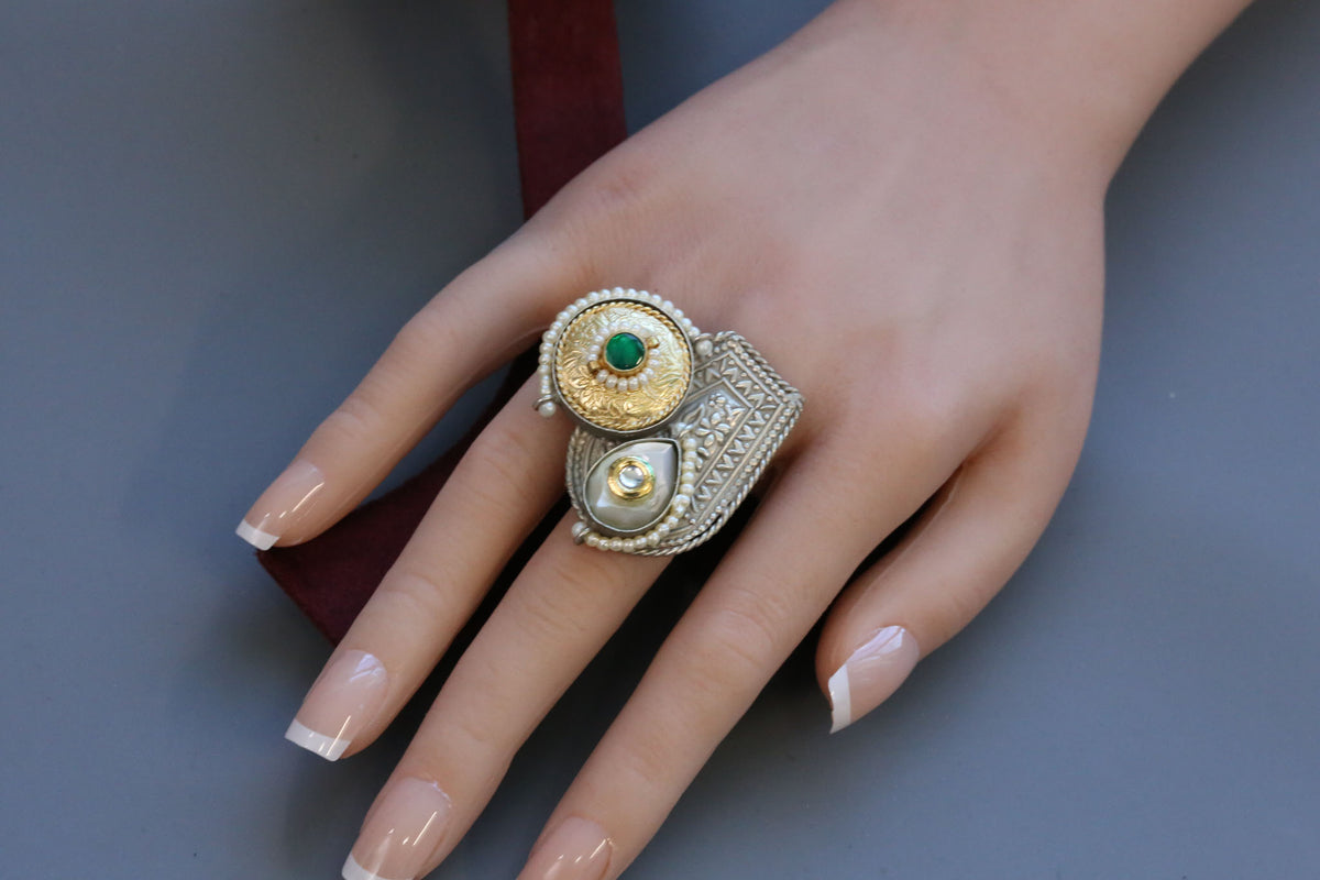 Fusion Dual Tone Ring (adjustable) - 1