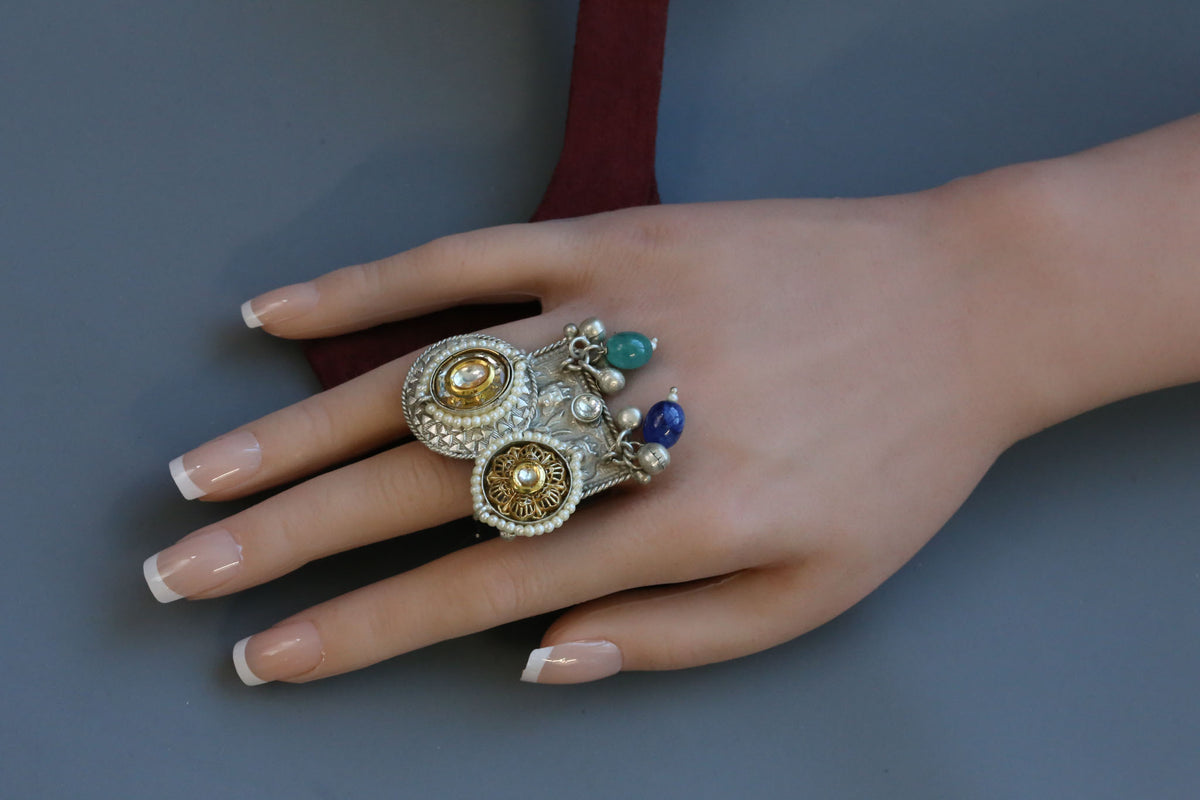 Fusion Dual Tone Ring (adjustable) -5