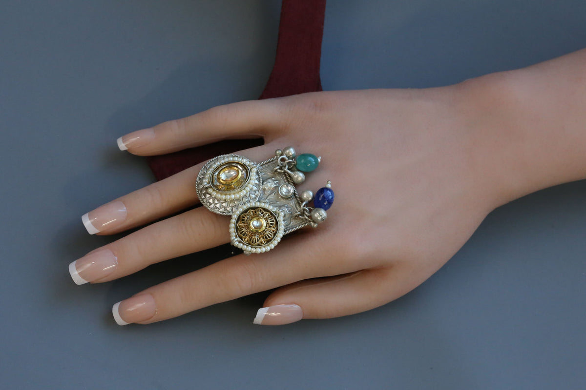 Fusion Dual Tone Ring (adjustable) -5