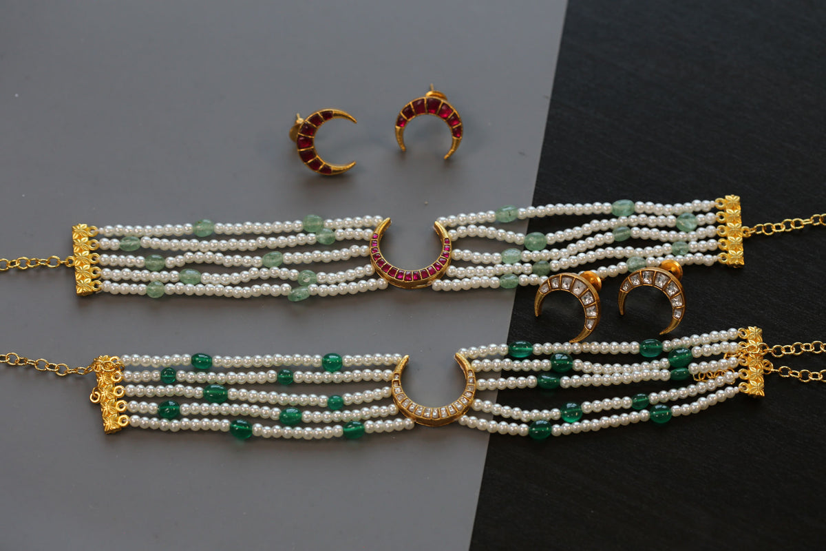 Chand Choker Necklace Set