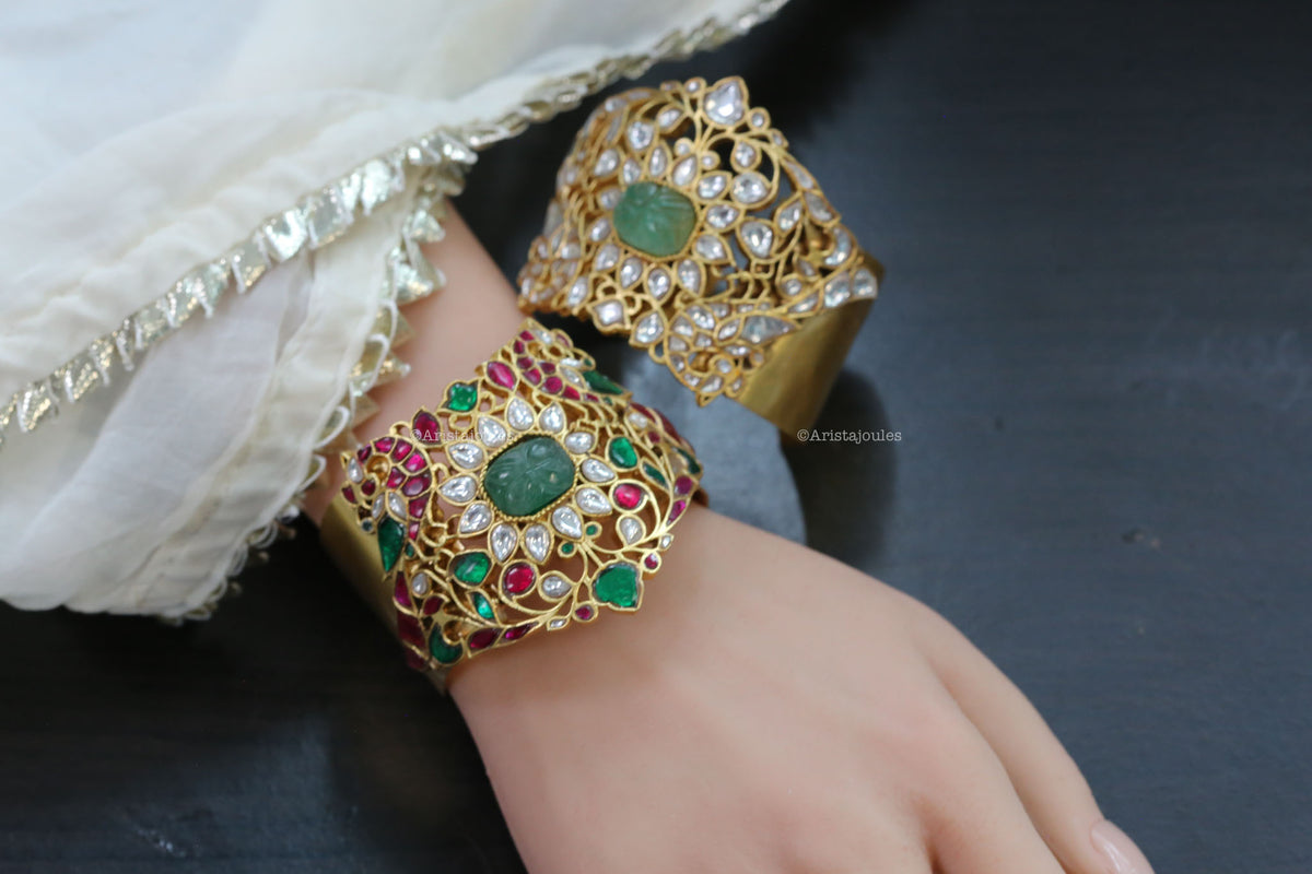 Yukta Designer Jadau Kundan Cuff