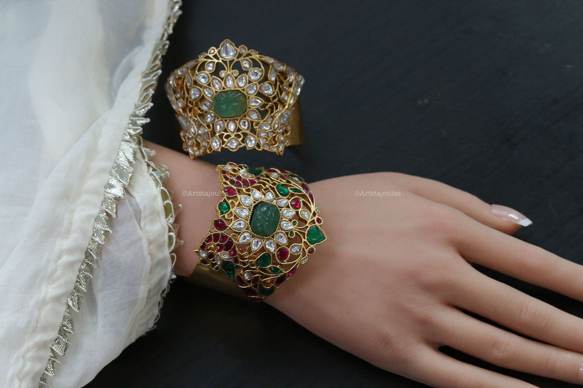 Yukta Designer Jadau Kundan Cuff