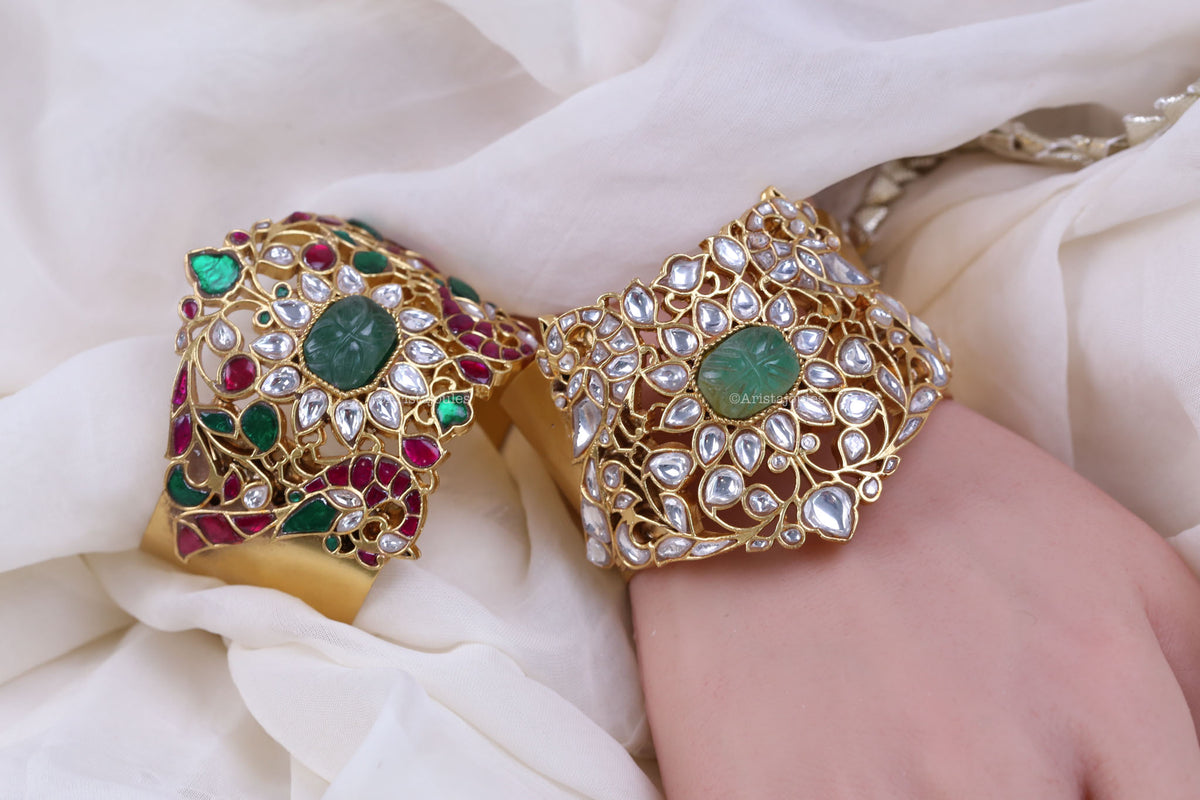Yukta Designer Jadau Kundan Cuff