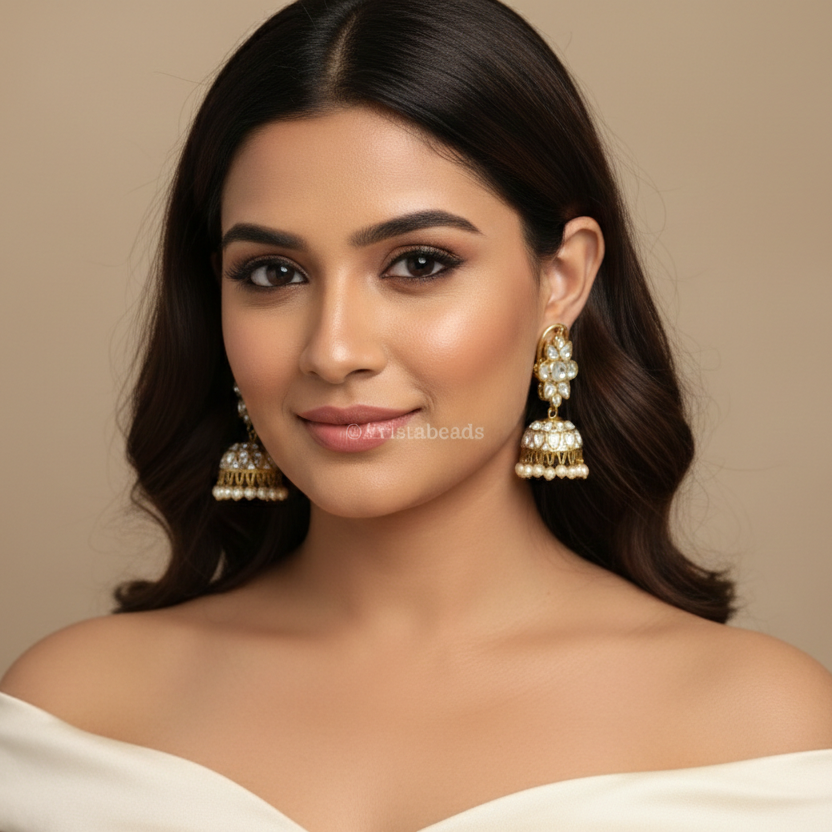 Rupal Vintage Polish Jhumka