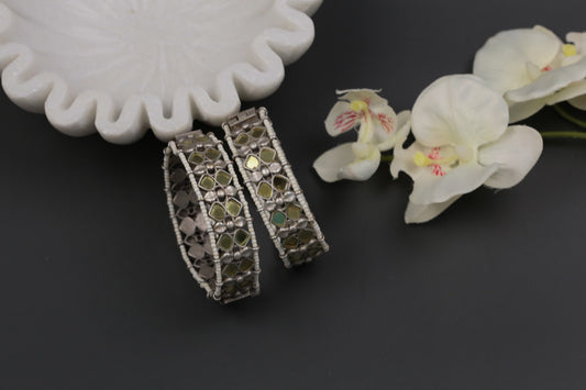 Rajasthani Glass Bangles - Yellow ( 2.4 openable)