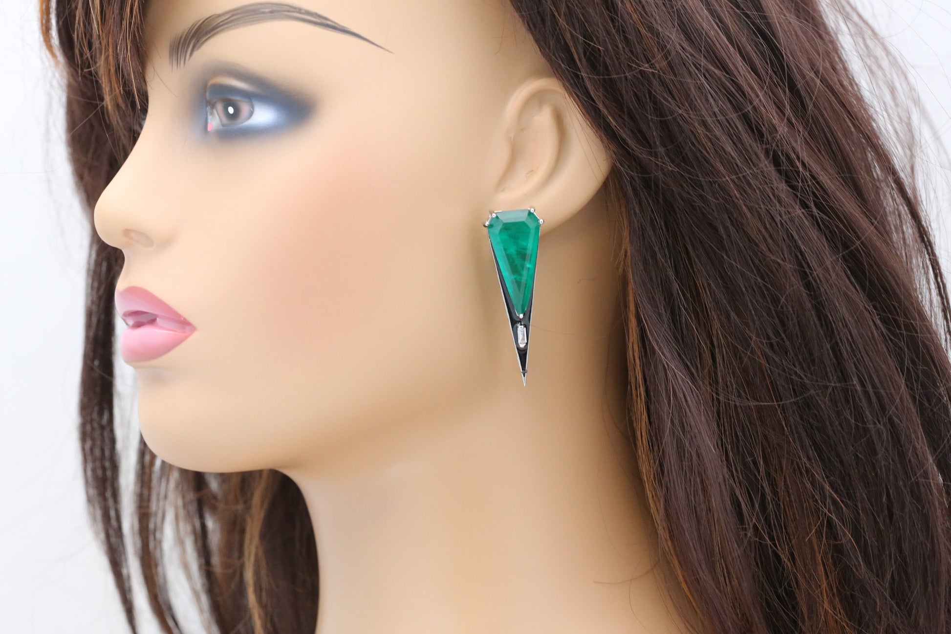 Roop Green Doublet Studs