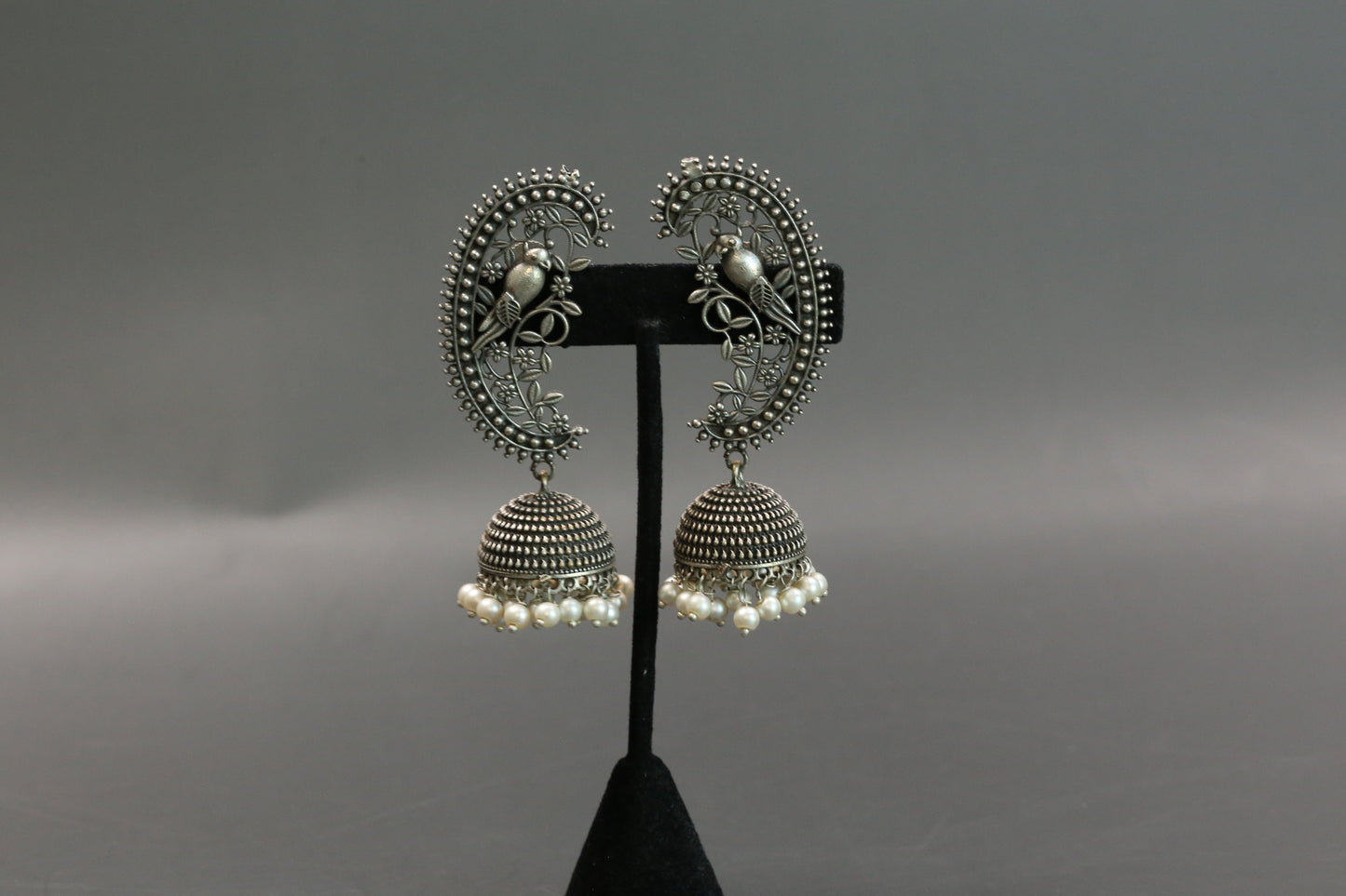 Parineeti Oxidized Jhumka