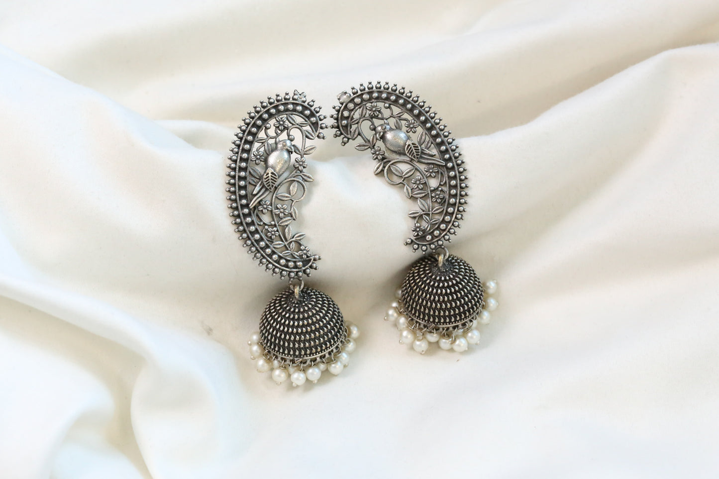 Parineeti Oxidized Jhumka