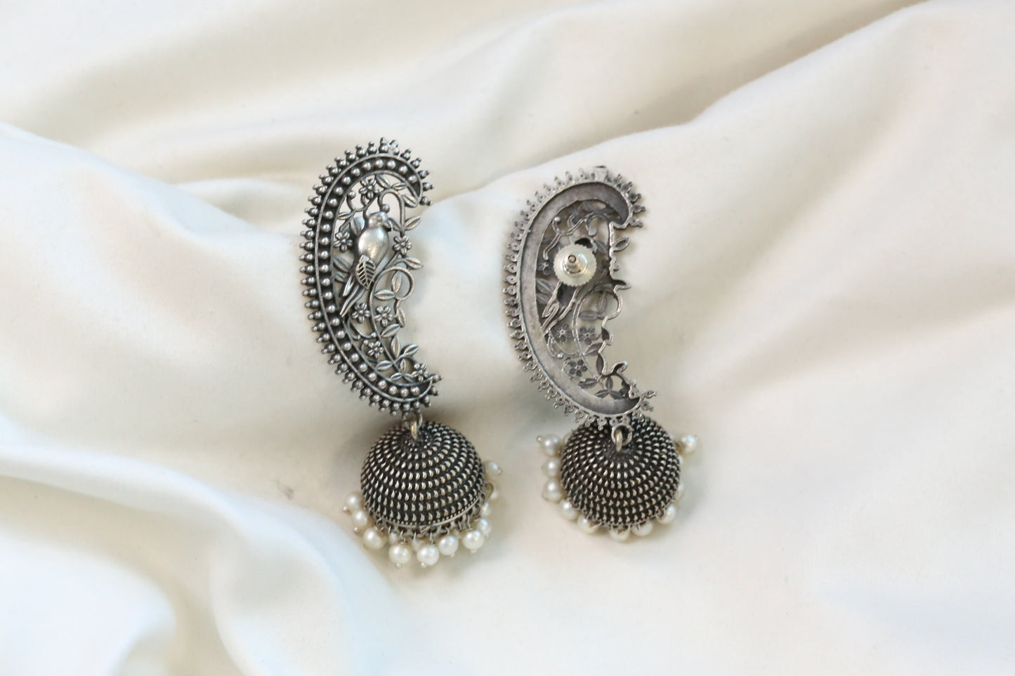 Parineeti Oxidized Jhumka
