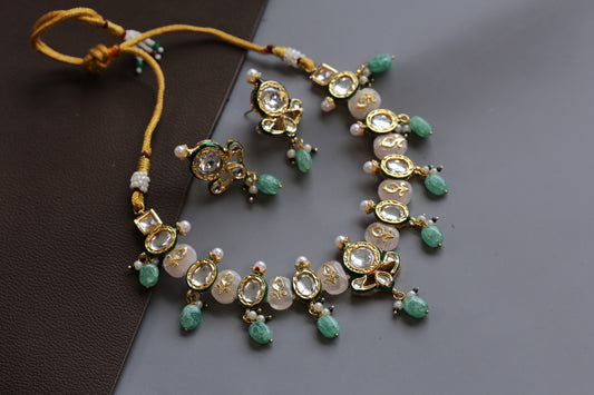 Shama Jadau Choker Necklace Set