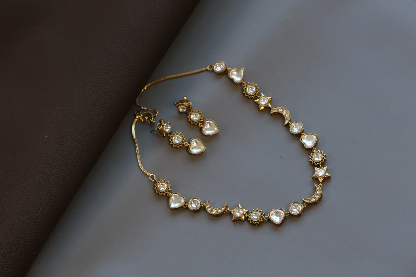 Sitara Dainty Chain Necklace Set