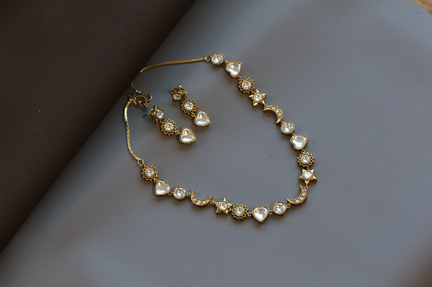 Sitara Dainty Chain Necklace Set
