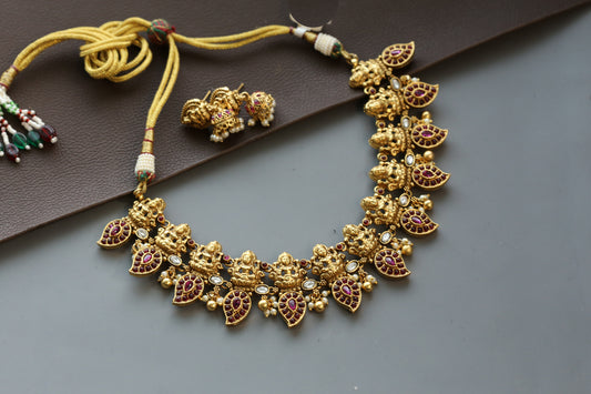 Lakshmi Kemp Jadau Necklace Set