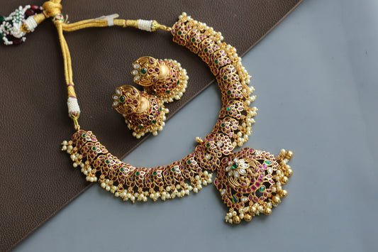 Shubha Kemp Jadau Necklace Set