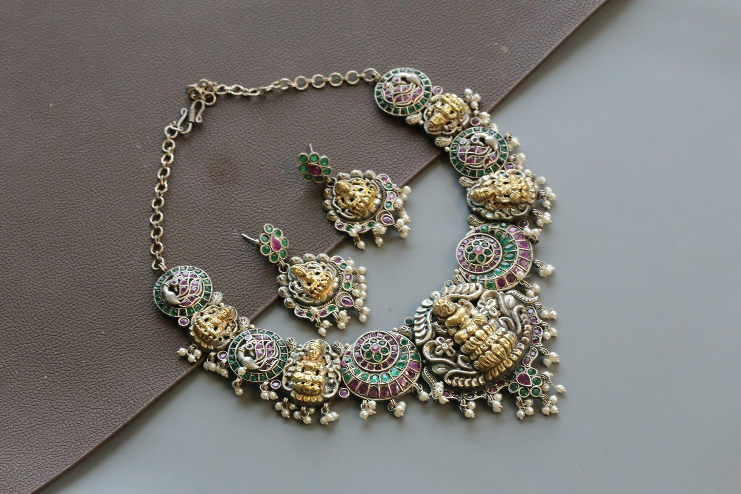 Temple Kemp Nakshi Necklace Set