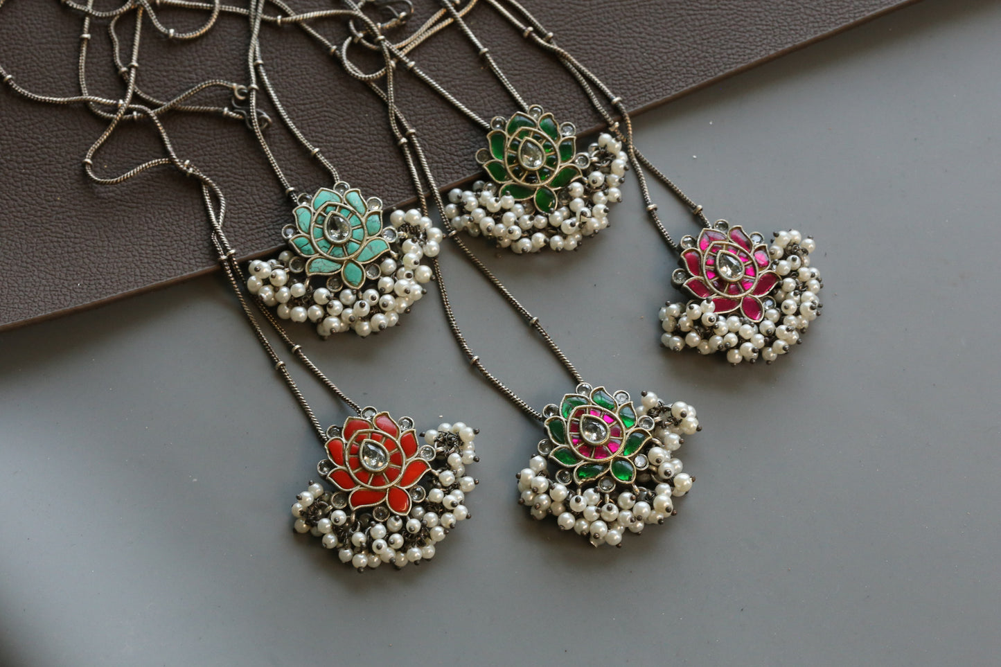 Kamal Jadau Pendant Necklace