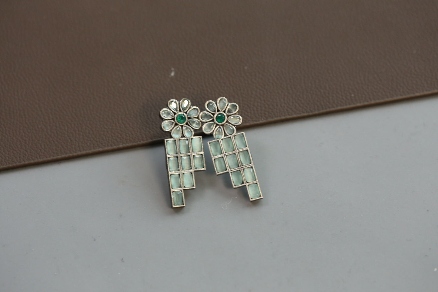Mint Earring Studs
