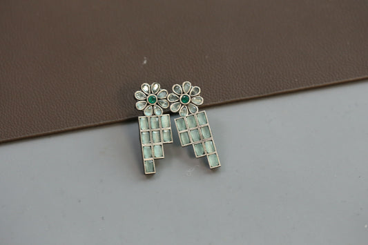 Mint Earring Studs