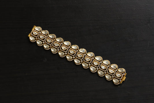 Real Moissanite Flexible Bracelet (B101-22)