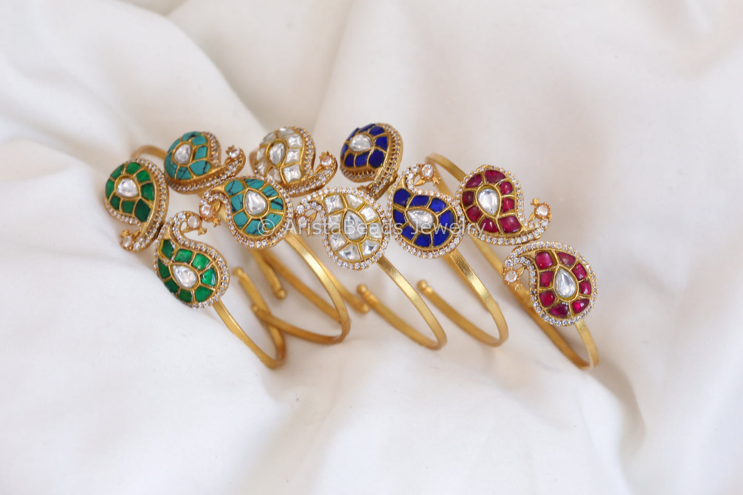 Jadau & CZ Adjustable Bracelets